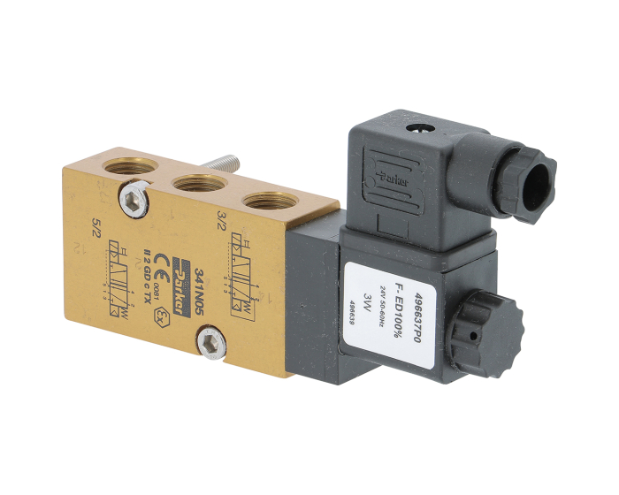 Namur solenoid pilot valve 4271 monostable 341N05 3/2-5/2 ATEX 24VDC